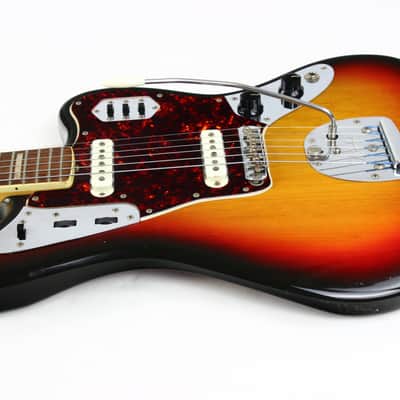 1972 Fender Jaguar Sunburst Vintage Guitar | 100% Original, Offset, Chunky Neck! image 13