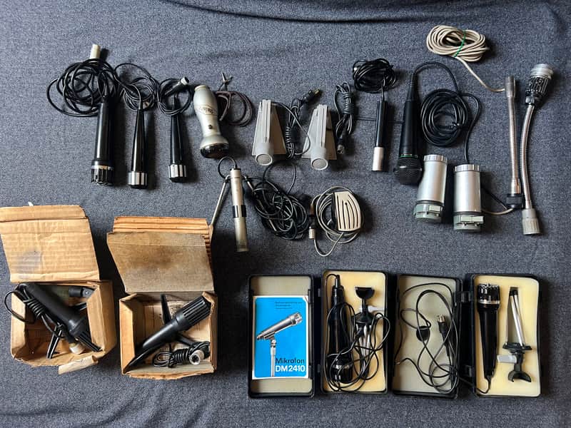 Vintage Mikrophone Lot image 1