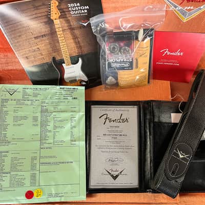 Fender Custom Shop American Custom Strat NOS Ebony Transparent (203) image 8