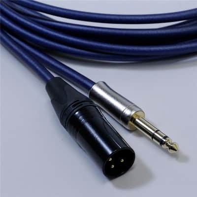 Noah'sark PASSGO BLUE TXM Cable (5.0m) (Passgo Blue) (Line Cable/Monitor Speaker Cable) (TRS-XLR Male) (6.3 (3-pole) - XLR (M)) (Made in Japan) image 2
