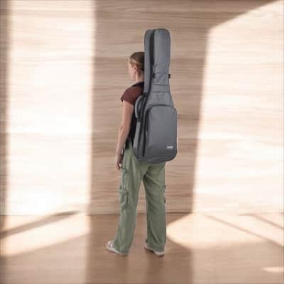 On-Stage Deluxe Classical Guitar Gig Bag, 20mm thick foam padding, Secure, portable storage for your classical guitar image 9
