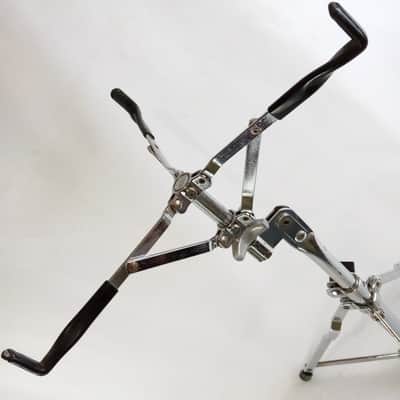 Slingerland 70s"Rocket"1382 Snare Drum Stand Chrome Vintage Sturdy Single-Braced image 4