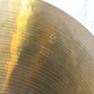 ZILDJIAN ISTANBUL K Newer New Stamp 1972?1977 22" OLD K RIDE 2632g (07/13) image 8