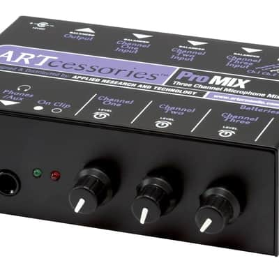 ART ProMix | 3-Channel Microphone Mixer. New with Full Warranty! image 2