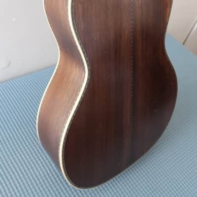 Red Stained Version 2016 Washburn R314KK Spruce/Trembesi Parlor Guitar Rare 1890s Golden Era Period Correct Recreation Limited Edition Long Discounted Model No Coffin Case image 12