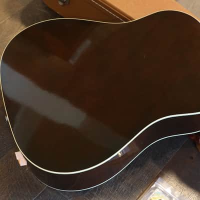 2015 Gibson J-45 Vintage Torrified Adirondack Acoustic Guitar Vintage Sunburst + OHSC image 12