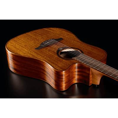 Lag Tramontane T98DCE | Dreadnought Cutaway Acoustic-Electric, Natural. New with Full Warranty! image 9