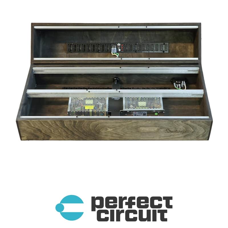 Pittsburgh Modular Structure 372 Studio Eurorack Case - 9U / 124HP (Black) image 1