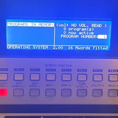 Akai S3200 MIDI Stereo Digital Sampler 1992 - S3000 image 3