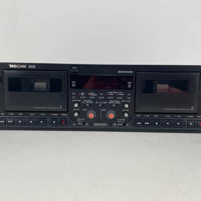 Tascam - 302 - Double Cassette Deck - Auto-Reverse - 2-Head - Serviced (New Belts) image 7