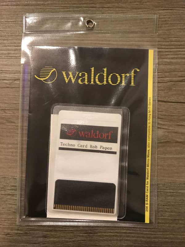 Waldorf Microwave I Techno Card Rob Papen image 1