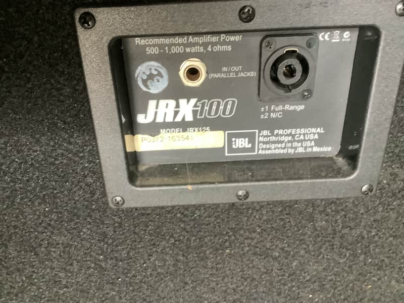 JBL JRX 100 jrx 125 | Reverb