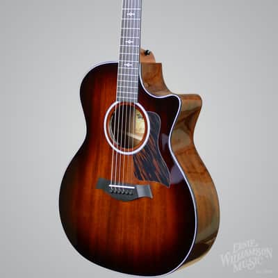 Taylor 324ce, Next Generation Grand Concert Tropical Mahogany Top Sapele Back and Sides image 4