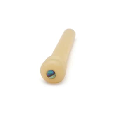 Acoustic Guitar Bone Bridge Pins Set, Natural image 2
