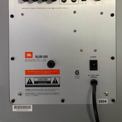 JBL Sub180 10-inch Powered Subwoofer 180W for Home Theatre image 3