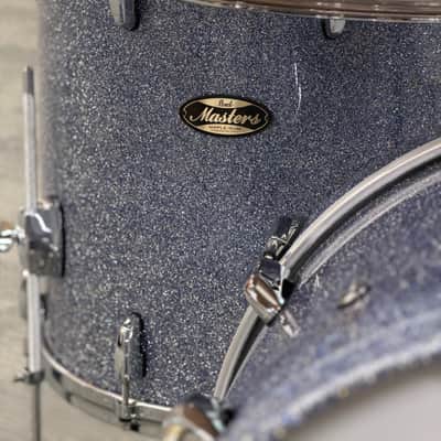 PEARL 4PC MASTERS MAPLE/GUM 22-10-12-16 SHELL PACK CRYSTAL RAIN - FLOOR MODEL image 7