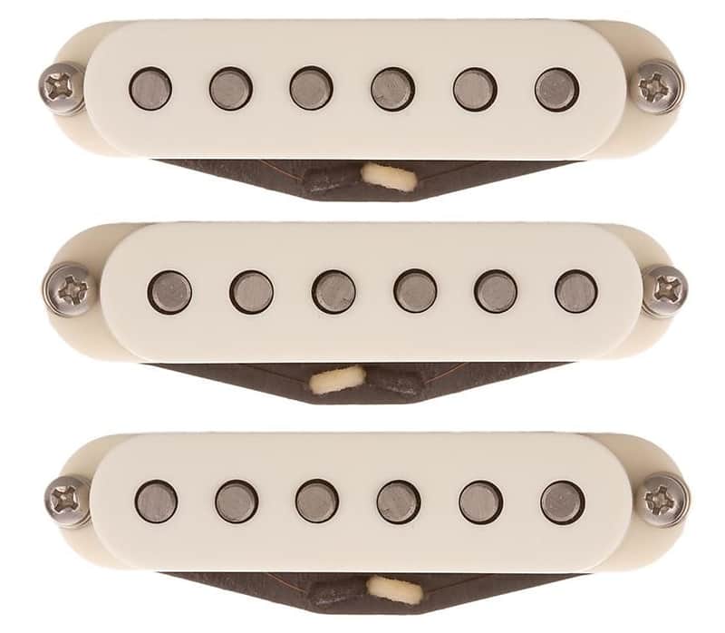 Suhr V60 Classic Vintage 60's Single Coil Parchment Strat Guitar Pickup Set ( Middle Pickup) RW / RP image 1