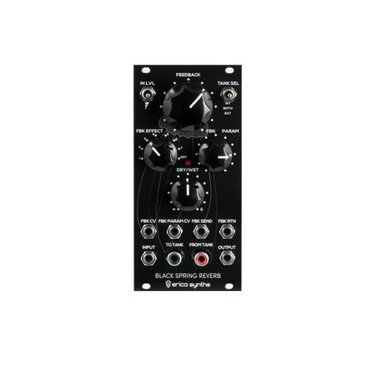 Erica Synths Black Spring Reverb Spring Reverberation Module image 1