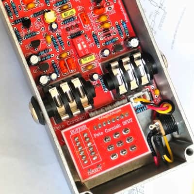 Tonevo Handwired Pedal Buffer Based on Pete Cornish P-2, price include the import duty to US buyer