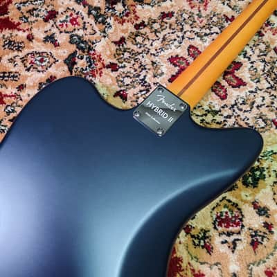 *NEW IN BOX* 2026 Fender Japan Hybrid II Jazzmaster Satin Metallic, Matte Phantom Black - MIJ JD26 image 20