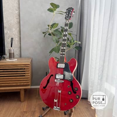 【Blue Label】1978 Epiphone Riviera –MIJ (Matsumoku) | Original Pickups | Vintage Price Tag image 18