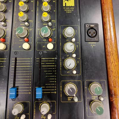 Hill Audio B Series 3 24:4:2 Vintage Analog Mixer 1970's - Black image 9