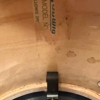 Ludwig Mach 5 24" - 12" -13" - 16" + Snare 14" x 5" Drumset 1971 - Red Cortex image 23