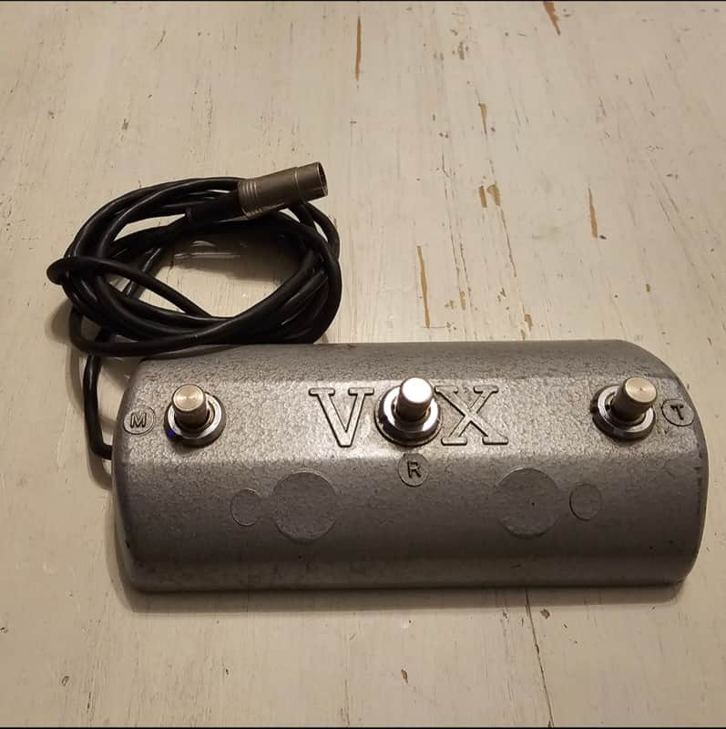 Vox 3 button Footswitch Vintage image 1