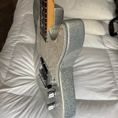 Fender 75th anniversary telecaster sparkle silver. Fender telecaster 2025 - Silver sparkle image 7