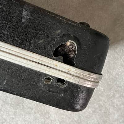 1979 1980 Fender 25th Anniversary Stratocaster guitar molded plastic hard case image 5
