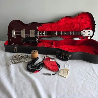 USED Gibson EB-O 63 Bass Wine Red W/HCASE image 1