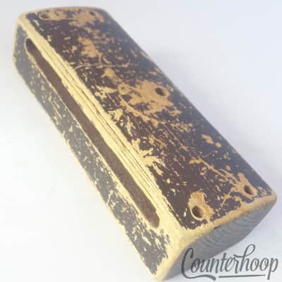 Pearl"Japan"Woodblock 1ply Solid Mahogany Wood Block Latin Percussion Vintage60s image 3