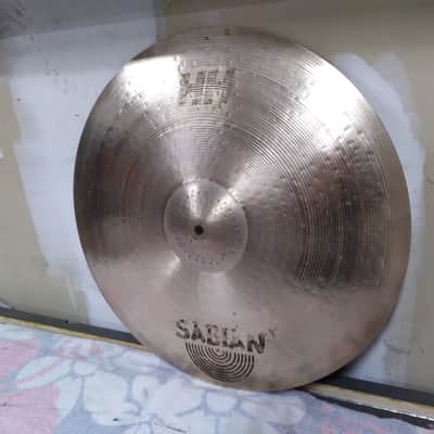 Sabian 21" HH Hand Hammered Raw Bell Dry Ride Cymbal 1996 - 2015 - Natural image 3
