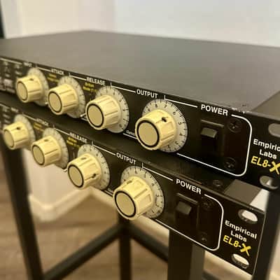 (2) Empirical Labs EL8-X Distressor with British Mode 2010s - Black image 3