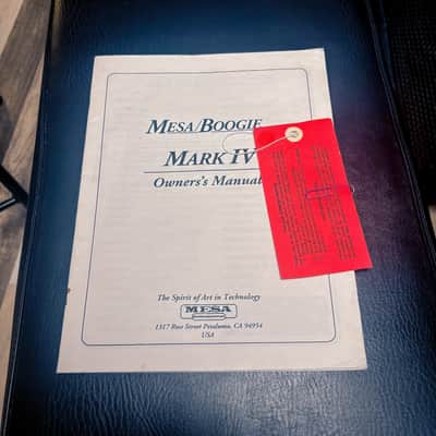 Mesa Boogie Mark IV Head + Cab - Imbuya Wood w/Custom Hand Built Road Case image 10