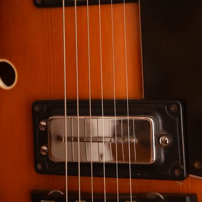 Höfner 4572 Verythin – 1969 German Vintage Thinline Archtop Guitar / Gitarre image 8