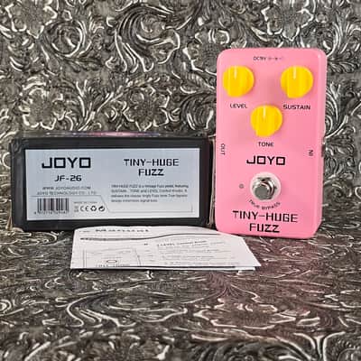 JOYO JF-26 Tiny-Huge Vintage Fuzz Guitar Effect Pedal