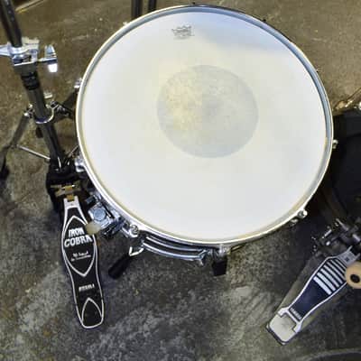 Yamaha Recording Custom 7-Piece Drum Kit, Silver w/ Hardware image 9