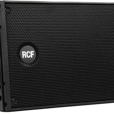 RCF HDL 10-A 1400-watt Dual 8-inch Active Line Array Module - Black (each) image 1