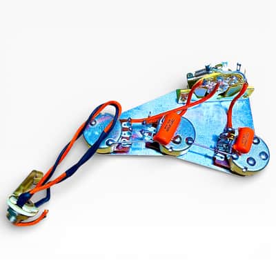 5 way Stratocaster Wiring Harness with Special Tapered Pots image 4