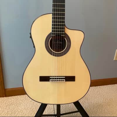 Cordoba Guitar  nylon string 55FCE Negra Limited Edition Ziricote - Guitar nylon string image 1