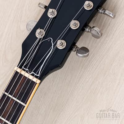 1979 Greco EG900 Vintage Guitar Standard, Black w/ USA DiMarzio PAFs & Case, Japan Fujigen image 4