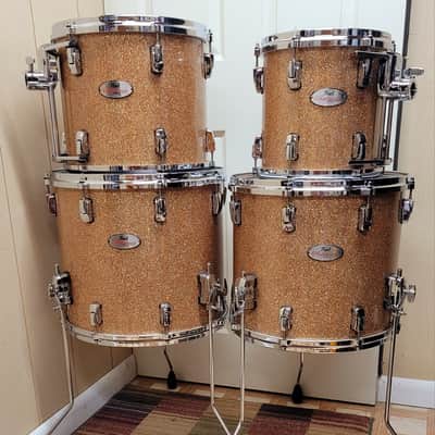 Pearl Reference Series 5pc Shell Pack RF C/192 Copperfire Sparkle, 10x10 / 13x11 / 15x13 / 16x14 / 24x18 image 3