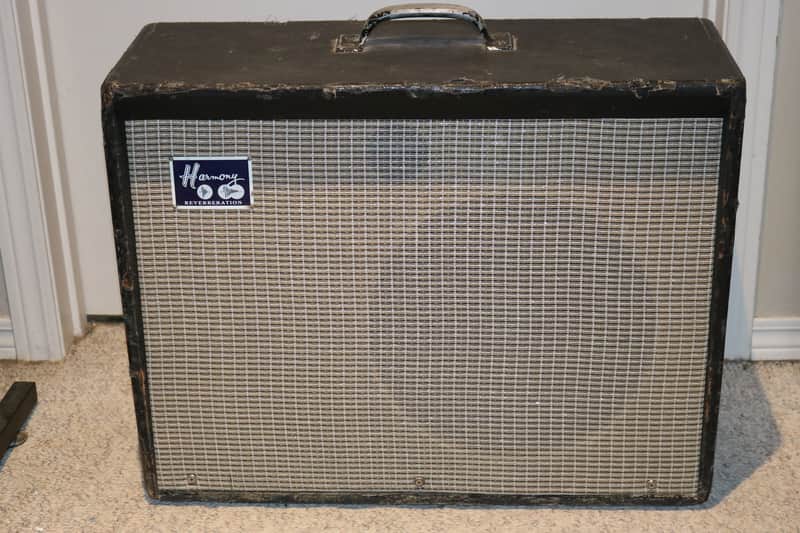 Rare 1960s Harmony H311 Reverberation Tube Amp - Works Great - No Tariffs image 1
