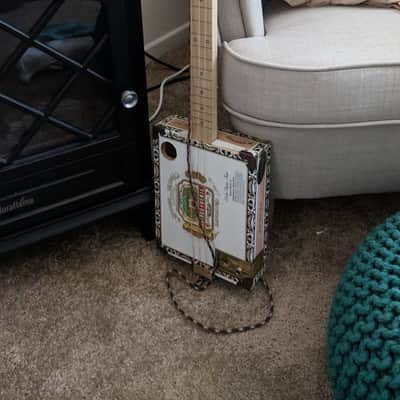 Cigar Box Guitar (CBG) DIY Slide Kit w/Pickup - choose your box! (No Frets) image 3