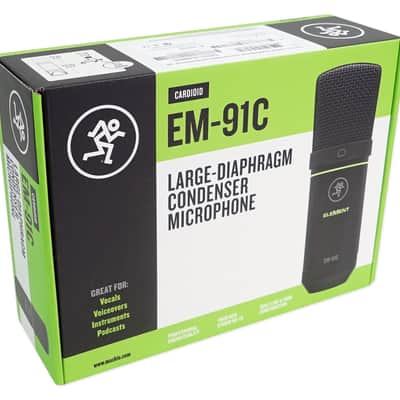 Mackie M Caster Live White Streaming Podcasting Smartphone/USB Mixer+EM-91C Mic image 6