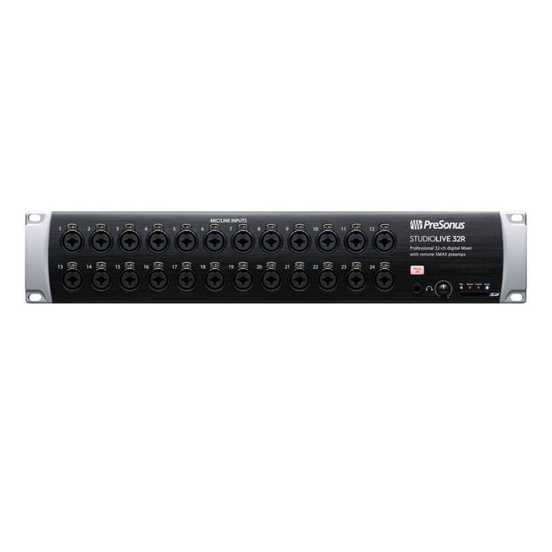 PRESONUS STUDIOLIVE 32R AVB 32 Channel CAT5e/6 Rackmount Digital Mixer/StageBox Snake image 1