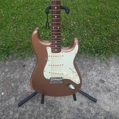Fender Vintera Road Worn '60s Stratocaster 2020 - 2021 - Firemist Gold Electric Guitar image 1