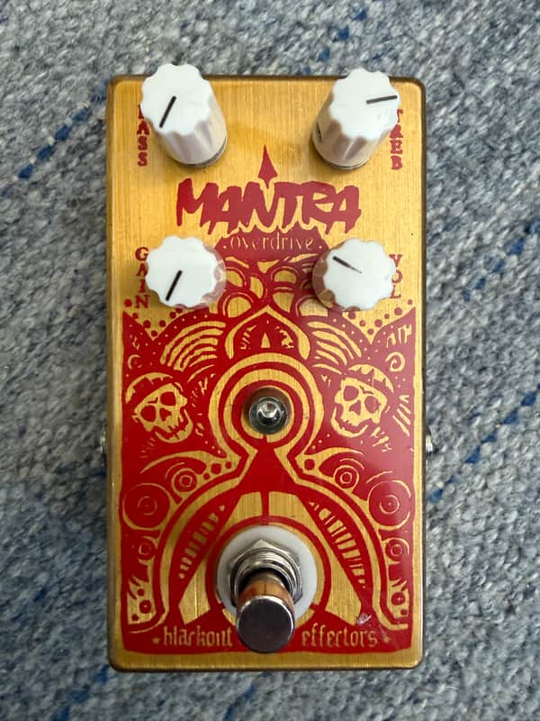 Blackout Effectors Mantra Overdrive — Gold — 2015 image 1