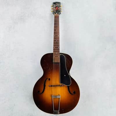 S.S. Stewart Archtop Guitar 1940s - Sunburst image 2